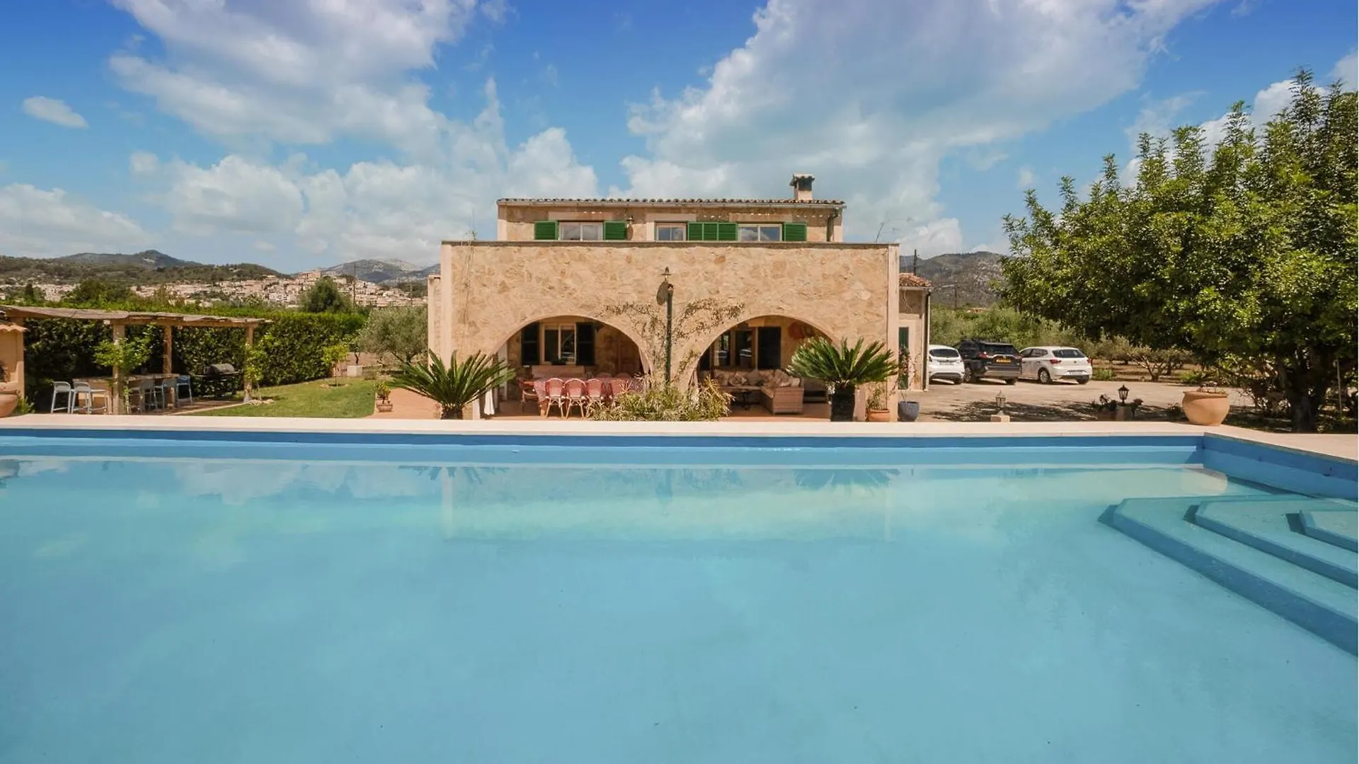 Ferienhaus Lovely Home In Selva With House A Mountain View Spanien